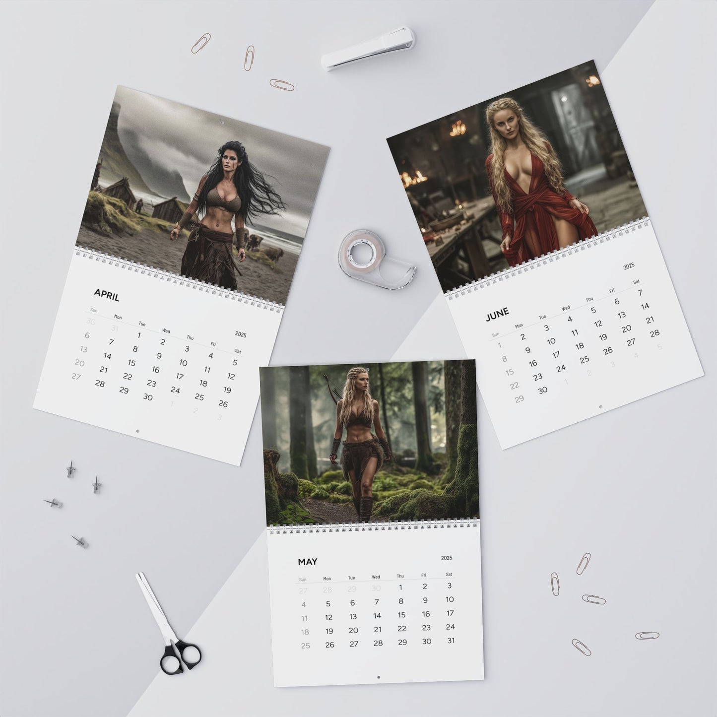 The 2025 Viking Women Calendar
