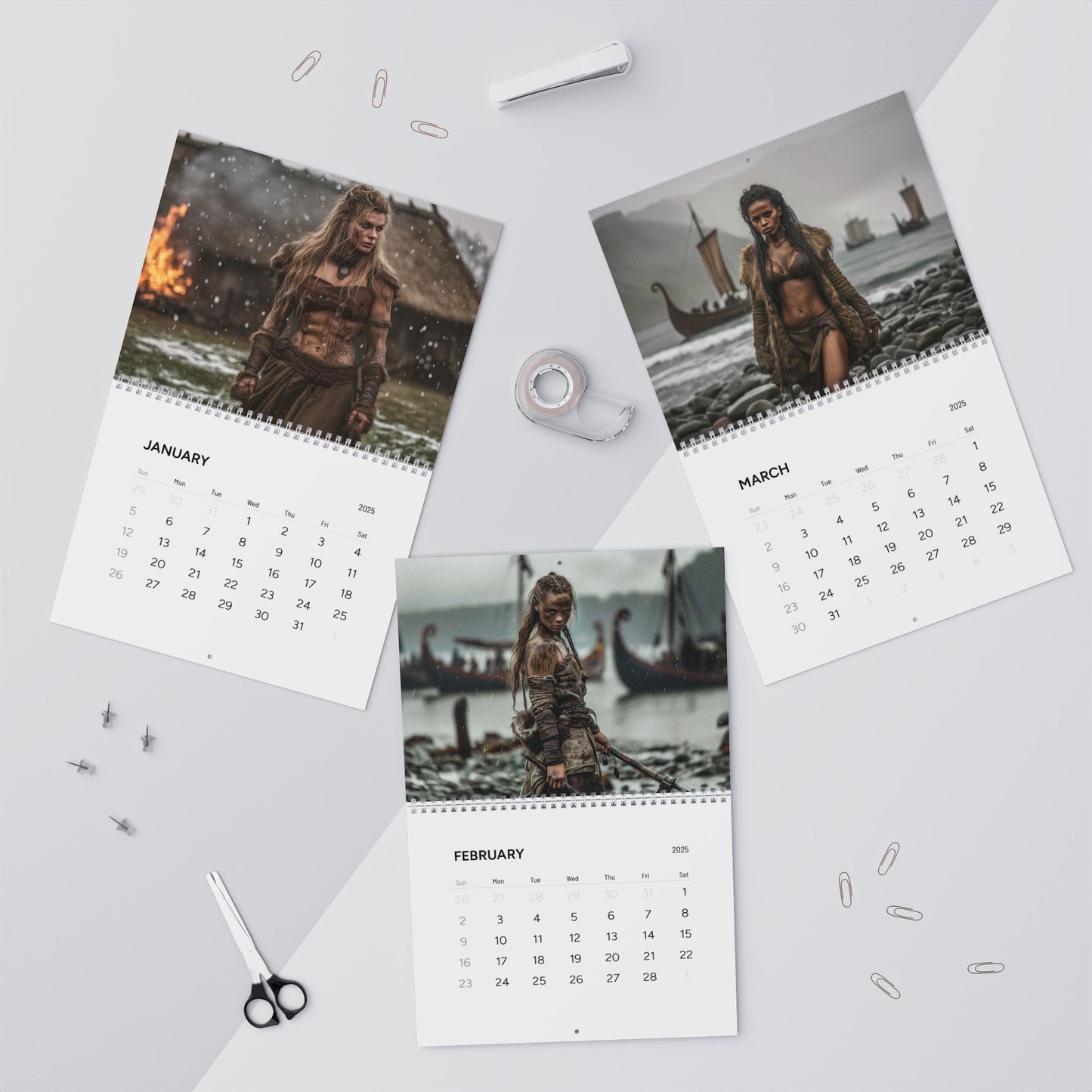 The 2025 Viking Women Calendar