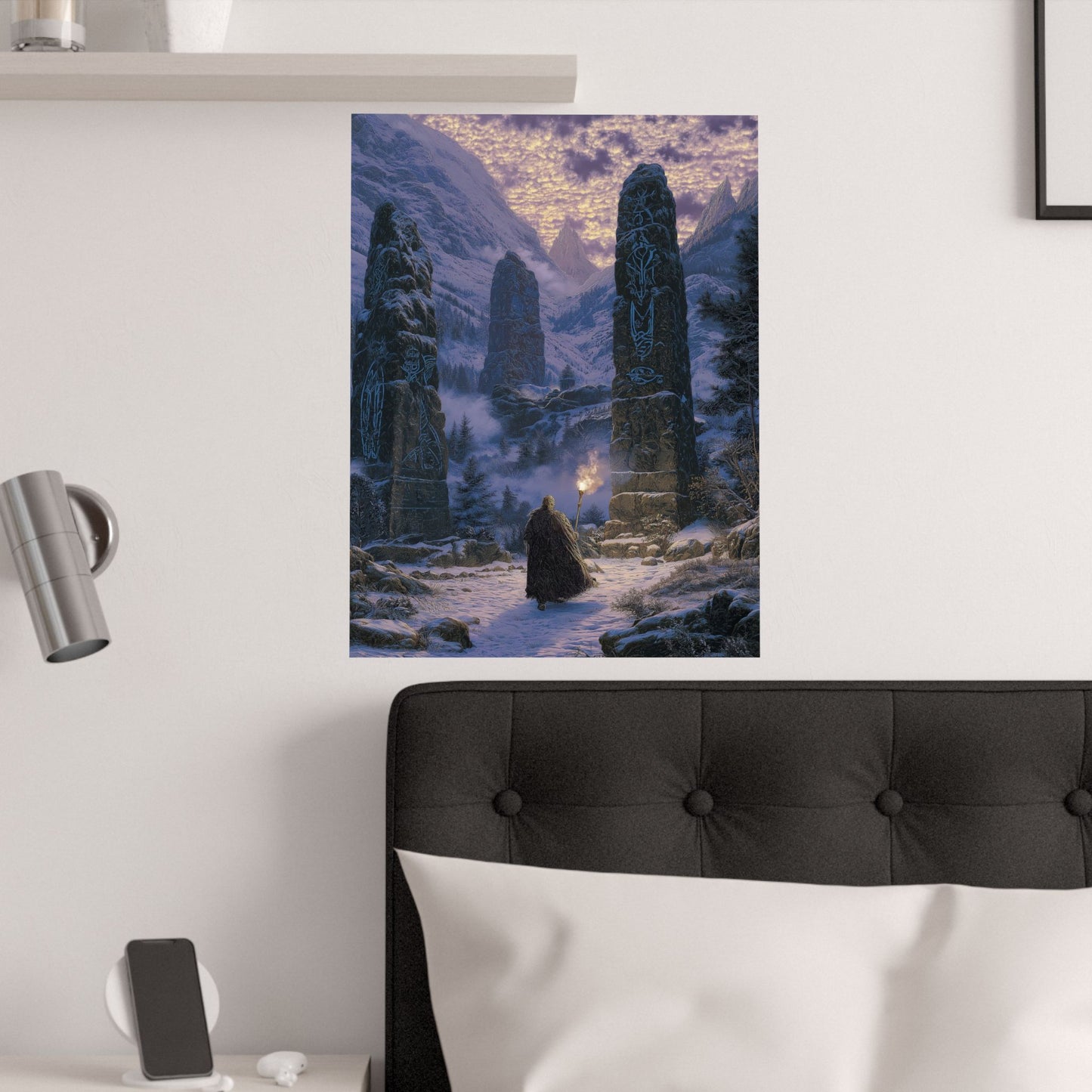 The Path of Runes - Premium Art Print