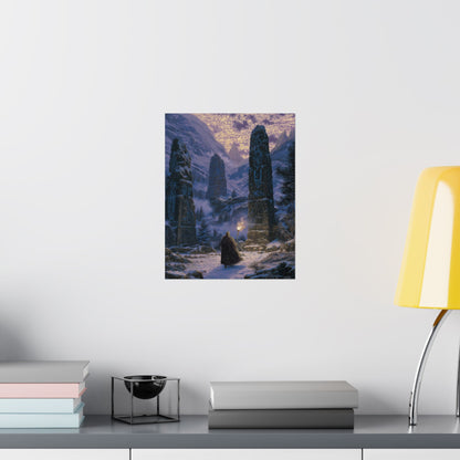 The Path of Runes - Premium Art Print