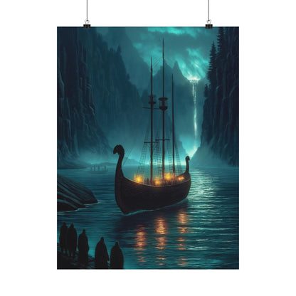 Moonlit Watch - Premium Art Print