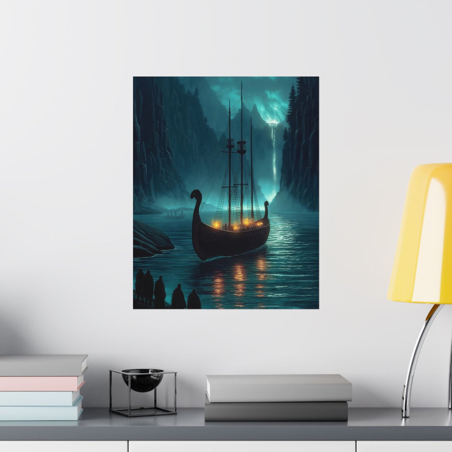 Moonlit Watch - Premium Art Print