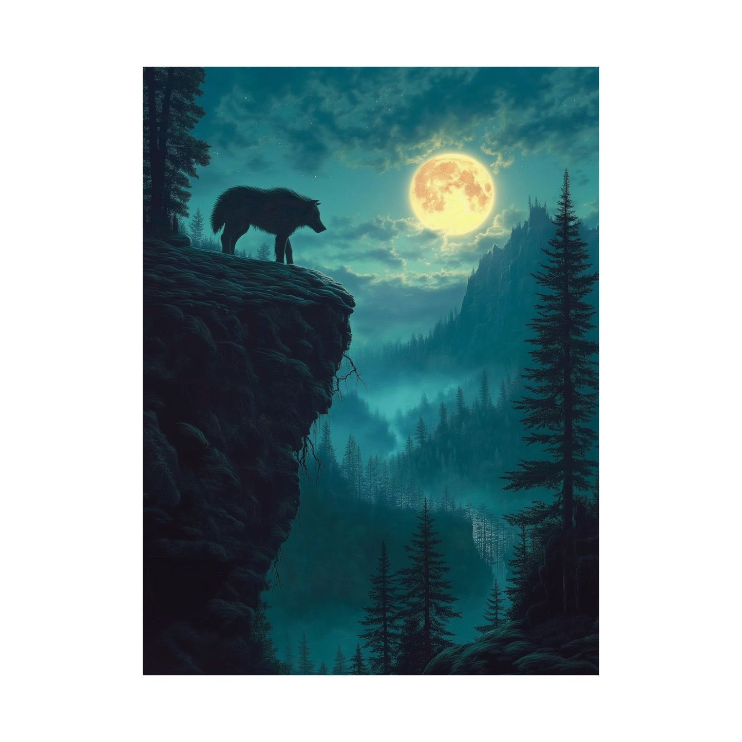 Edge of the Wild - Premium Art Print