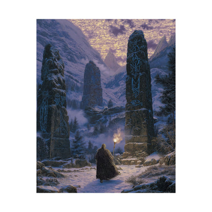 The Path of Runes - Premium Art Print