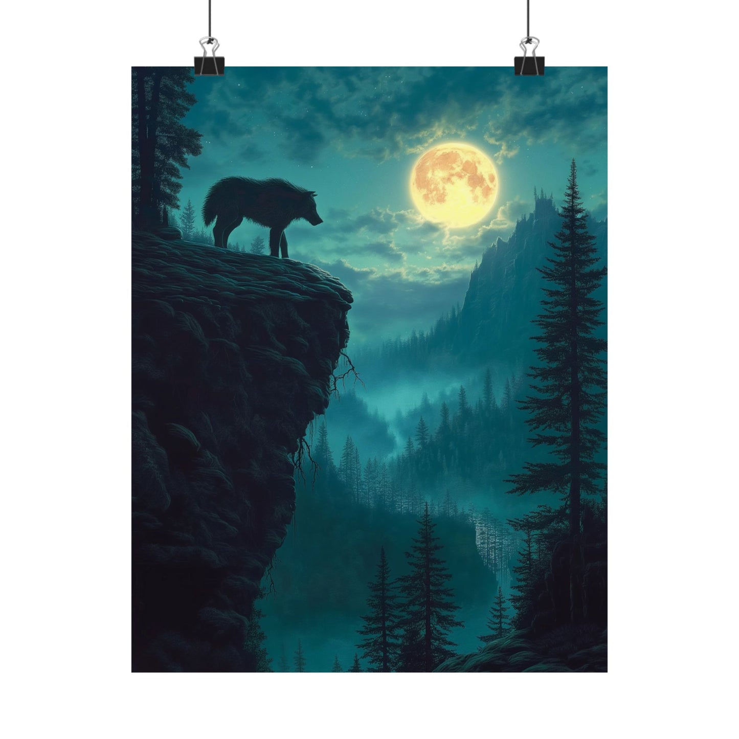 Edge of the Wild - Premium Art Print