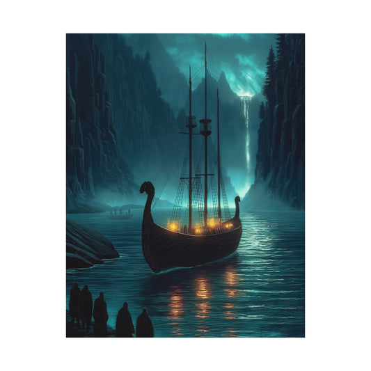 Moonlit Watch - Premium Art Print