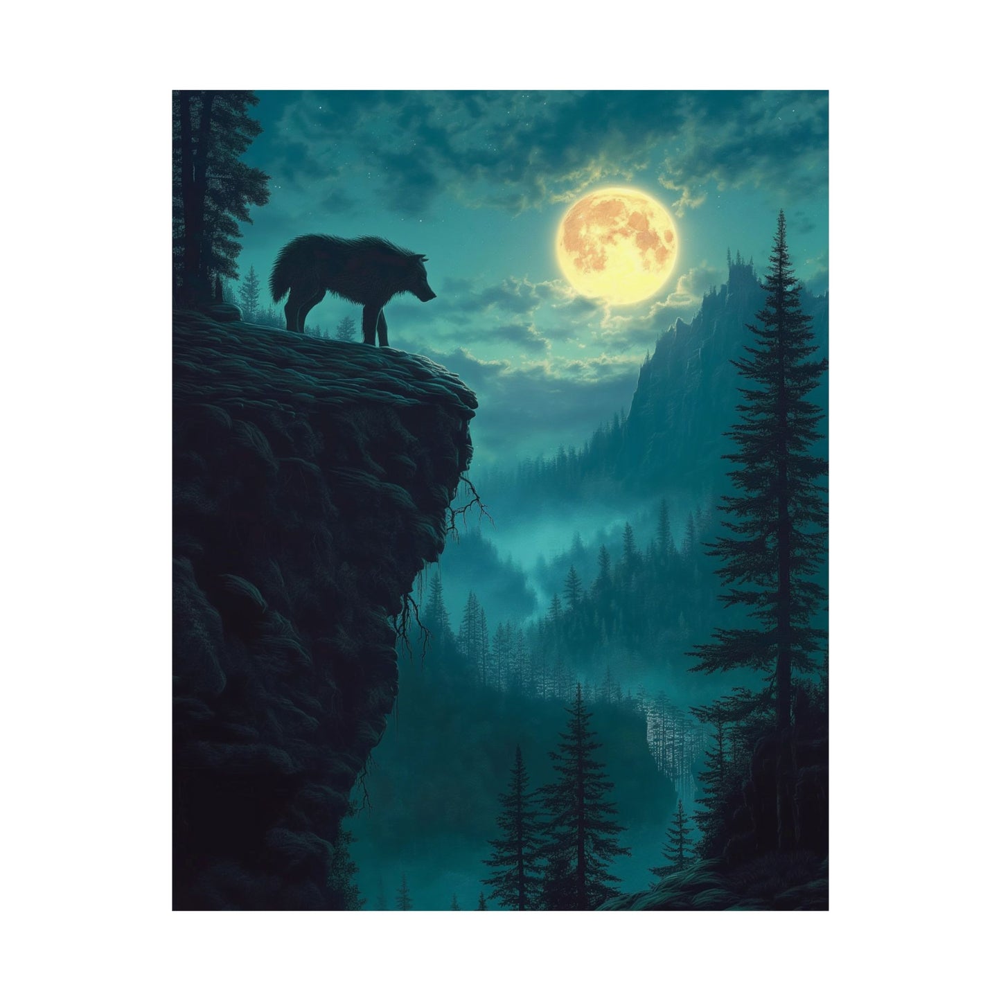 Edge of the Wild - Premium Art Print