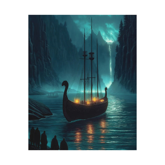 Moonlit Watch - Premium Art Print